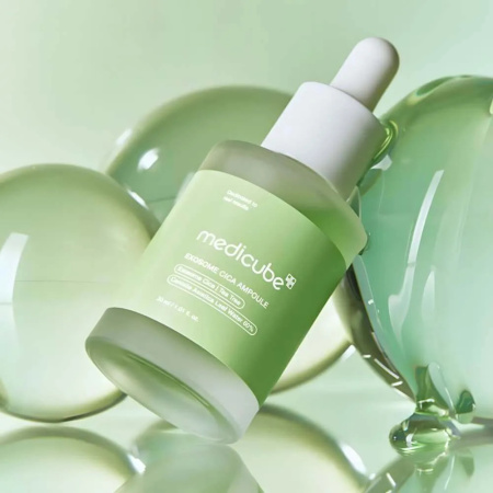 Успокаивающая сыворотка с центеллой MEDICUBE Exosome Cica Serum 30мл