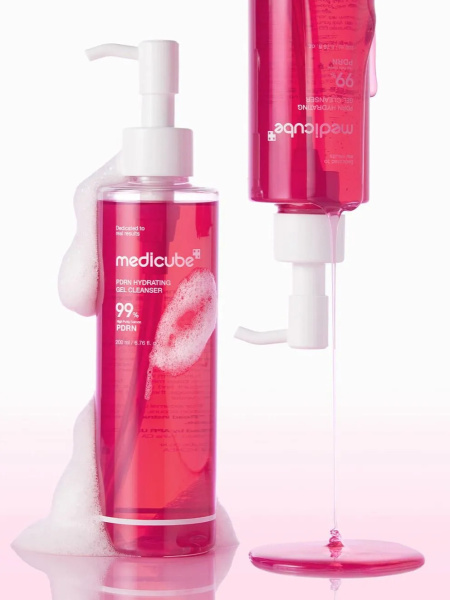 Увлажняющий гель для умывания с ПДРН MEDICUBE PDRN Hydrating Gel Cleanser 200мл