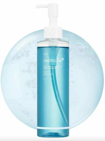 Гидрофильное масло для очищения пор medicube Zero Pore Blackhead Deep Cleansing Oil 205мл