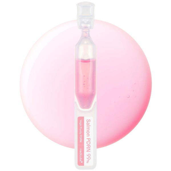 Набор концентрированных сывороток с ПДРН и коллагеном MEDICUBE PDRN Pink One Day Serum 10 шт*1,5мл